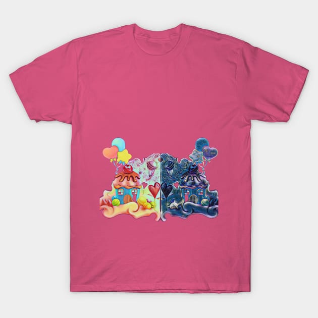 candyland  design T-Shirt by claire83